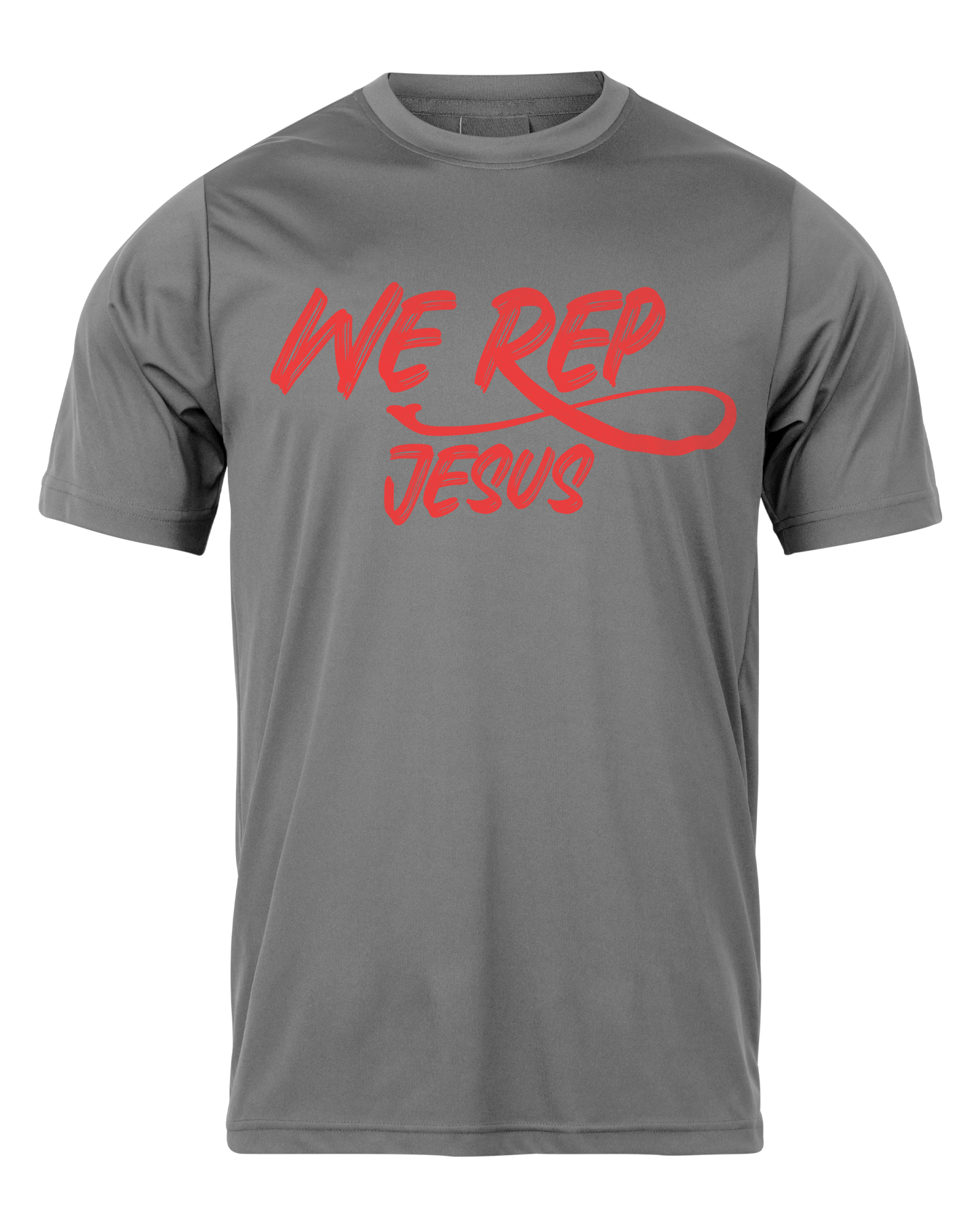 We Rep Jesus T-Shirt Grey