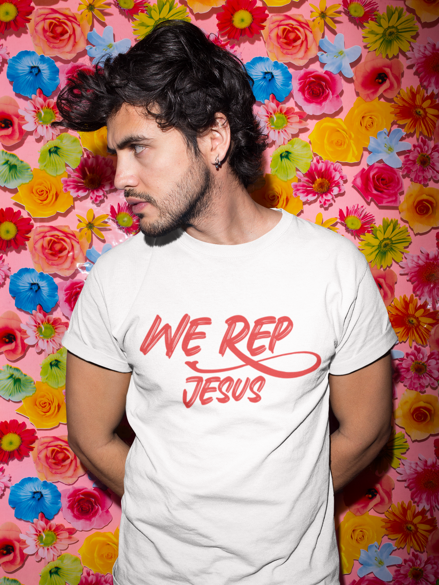 We Rep Jesus T-Shirt White