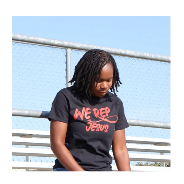 We Rep Jesus T-Shirt Black
